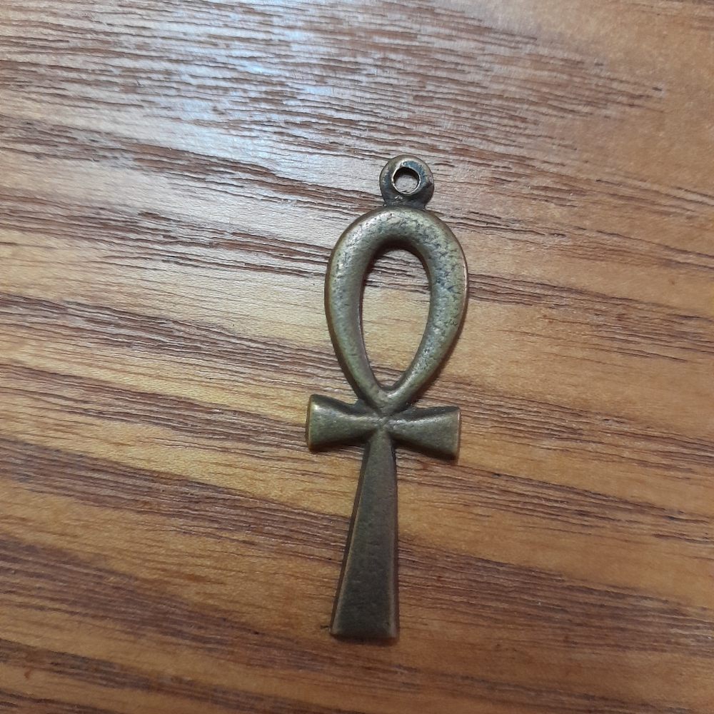 Egyptian Ankh Bronze Pendants Unisex  Size:OS  Source Unknown